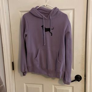 Purple Black Dog Sweatshirt
